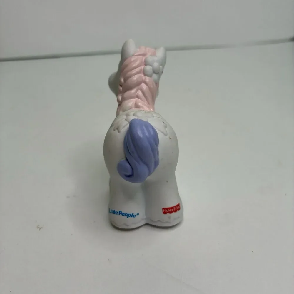 Fisher-Price LITTLE PEOPLE White Baby Unicorn 2003 Replacement Part